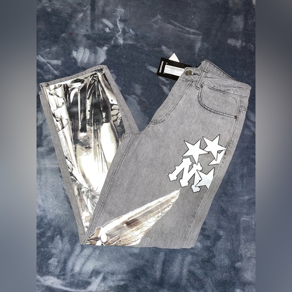 BooHooMAN graphic jeans size 30 (new with tags) - Picture 5 of 5